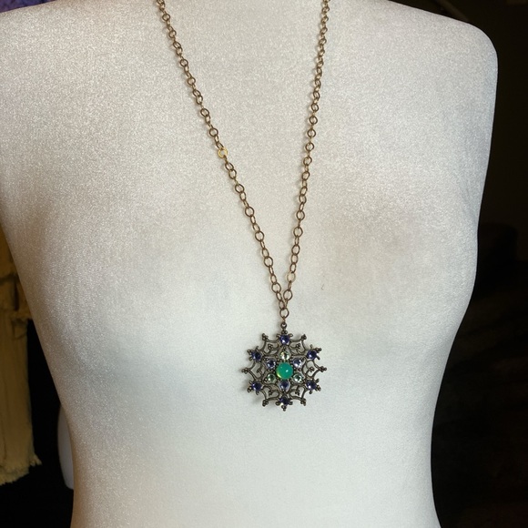 Anne Koplik Snowflake Necklace - Picture 2 of 5